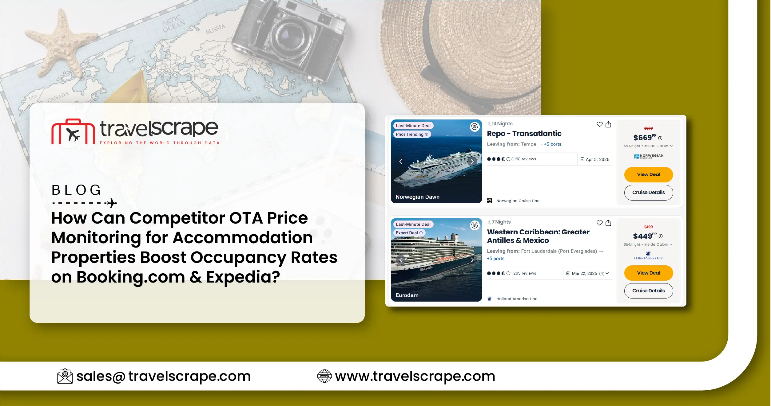 Competitor OTA Price Monitoring for Accommodation Properties